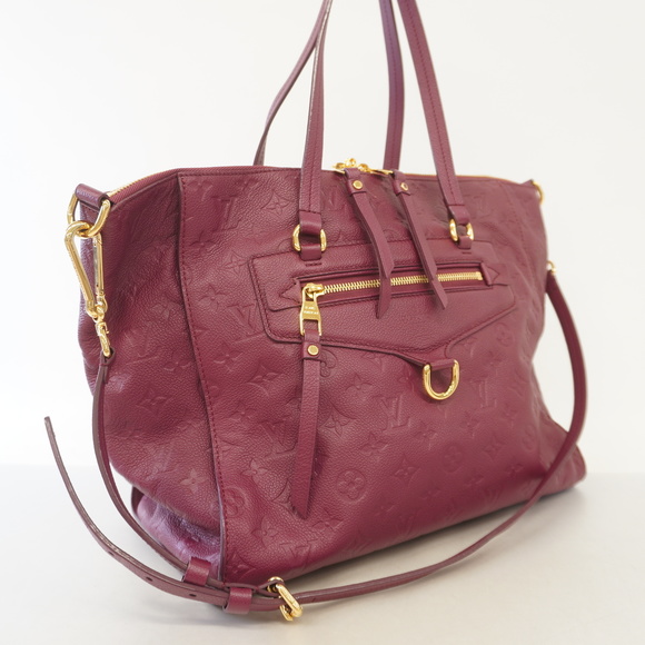 Auth Louis Vuitton Monogram Empreinte 2WAY Bag Luminous PM  M93410 Jaipur - Picture 2 of 9